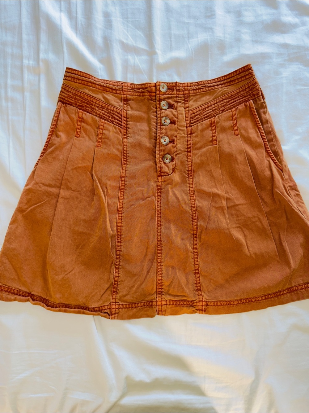 Anthropologie Briony Mini Skirt